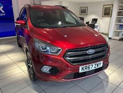 Red Used 2017 Ford Kuga ST-Line SUV | £10,493 (Fair price)