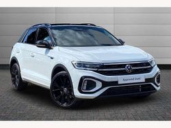 Pure white Used 2025 VW T-Roc R-line SUV | £28,295 (Fair price)