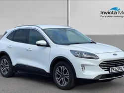 White Used 2022 Ford Kuga Titanium SUV | £18,138 (Good price)
