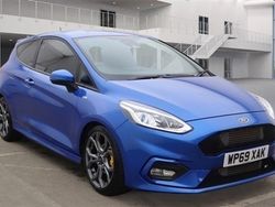 Blue Used 2019 Ford Fiesta ST-Line X Hatchback | £9,800 (A bit pricey)