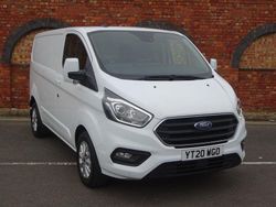 White Used 2020 Ford Transit Custom Limited Van | £11,995 (Fair price)