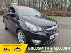 Black Used 2018 Vauxhall Viva Hatchback | £6,495 (Fair price)