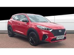 Red Used 2020 Hyundai Tucson N Line SUV | £14,903 (Fair price)