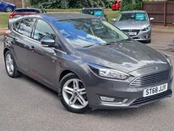 Grey Used 2018 Ford Focus Titanium Hatchback | £9,799 (Fair price)