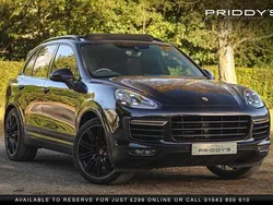 Black Used 2018 Porsche Cayenne Turbo SUV | £39,970