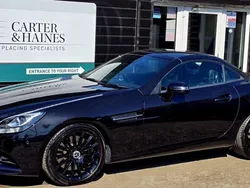 Black Used 2019 Mercedes SLC180 AMG line Cabriolet | £16,995 (Expensive)