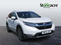 White Used 2022 Honda CR-V Hybrid SUV | £26,349 (Good price)