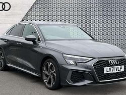 Grey Used 2021 Audi A3 S-Line Sedan | £22,948 (Fair price)