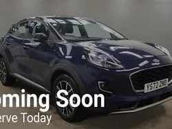 Blue Used 2022 Ford Puma Titanium SUV | £17,388 (A bit pricey)