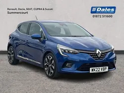 Renault id iron blue Used 2022 Renault Clio V SE Hatchback | £15,350 (A bit pricey)