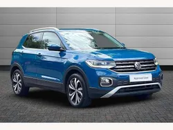 Blue Used 2020 VW T-Cross SEL SUV | £17,650 (Fair price)