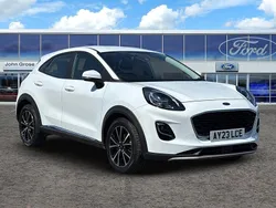 White Used 2023 Ford Puma Titanium Hatchback | £15,195 (Good price)