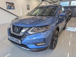 Blue Used 2019 Nissan X-Trail Tekna SUV | £13,495 (Fair price)