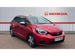 Red Used 2021 Honda Jazz Hybrid Hatchback | £14,800 (Fair price)