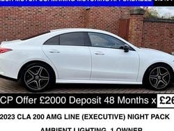 Used 2023 Mercedes 200 Executive Coupe | £23,990 (Good price)