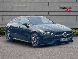 Black Used 2020 Mercedes CLA180 AMG line Sedan | £19,495 (Fair price)