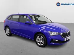 Blue Used 2022 Skoda Scala SE Hatchback | £14,099 (Fair price)