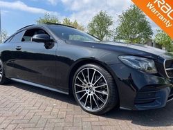 Black Used 2018 Mercedes E220 AMG line Coupe | £19,995 (Fair price)