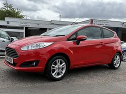Red Used 2014 Ford Fiesta Zetec Hatchback | £4,799 (Fair price)