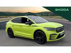Green Used 2023 Skoda Enyaq iV vRS SUV | £27,795 (Good price)