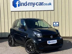 Black Used 2017 Smart ForTwo Coupé Premium Coupe | £6,999 (A bit pricey)