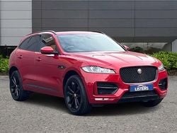 Red Used 2017 Jaguar F-Pace R-Sport SUV | £15,990 (Fair price)