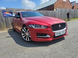 Red Used 2017 Jaguar XE R-Sport Sedan | £11,495 (Fair price)