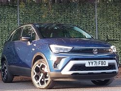 Blue Used 2021 Vauxhall Crossland Elite SUV | £14,998 (Fair price)