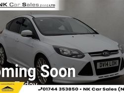 White Used 2014 Ford Focus Zetec Hatchback | £6,000 (A bit pricey)