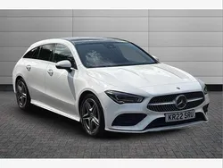 White Used 2022 Mercedes CLA250 AMG Line Premium Plus Sedan | £24,950 (Fair price)