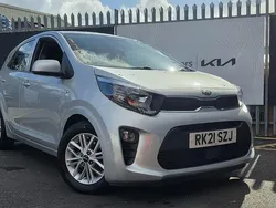 Silver Used 2021 Kia Picanto 2 Hatchback | £8,850 (Fair price)