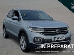 Silver Used 2021 VW T-Cross SEL SUV | £15,840 (Fair price)