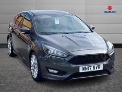 Grey Used 2017 Ford Focus ST-Line Hatchback | £8,990 (Good price)