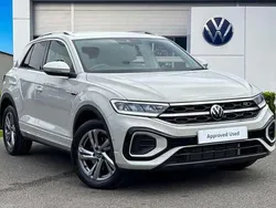 Grey Used 2025 VW T-Roc R-line SUV | £28,189 (Fair price)