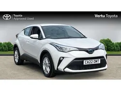 White Used 2022 Toyota C-HR SUV | £17,782 (Good price)