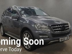 Grey Used 2010 Mercedes ML350 Edition SUV | £4,750 (Super price)