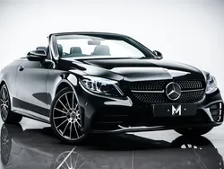 Black Used 2022 Mercedes C300 AMG line Cabriolet | £27,995