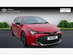 Red Used 2021 Toyota Corolla Sport Hatchback | £18,865 (Fair price)