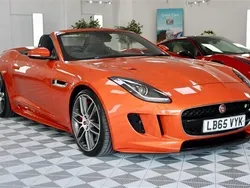 Orange Used 2016 Jaguar F-Type R Cabriolet | £54,991