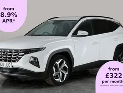 White Used 2022 Hyundai Tucson Premium SUV | £22,344 (Good price)