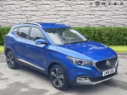 Blue Used 2018 MG ZS Exclusive Sedan | £8,000 (Fair price)