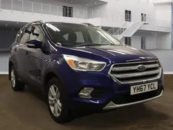 Blue Used 2017 Ford Kuga Zetec SUV | £11,990 (Fair price)