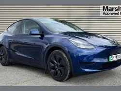 Blue Used 2024 Tesla Model Y Long Range SUV | £39,290