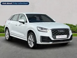 Ibis white, solid Used 2020 Audi Q2 S-Line SUV | £17,355 (Good price)