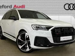 White Used 2023 Audi SQ7 Black Edition SUV | £60,221 (Good price)