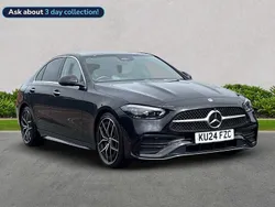 Black Used 2024 Mercedes C200 AMG Line Premium Plus Sedan | £36,646