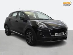 Black Used 2021 Ford Puma Gen-E Titanium SUV | £12,895 (Good price)
