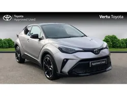 Metal stream bitone (metallic paint) Used 2021 Toyota C-HR Sport SUV | £20,490 (Expensive)