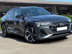 Grey Used 2022 Audi e-tron Sportback Black Edition SUV | £30,490 (Good price)