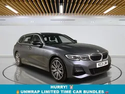 Grey Used 2021 BMW 330e M Sport Estate | £15,449 (Good price)
